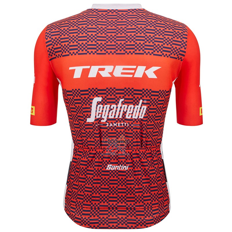 Trek Segafrojoo Ropa Ciclismo Culotte Corto 2023 Hombre Mangas Cortas Blanco